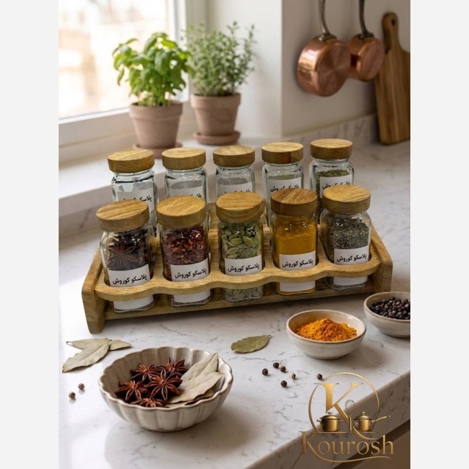 جاادویه مکارتی 10عددی استند چوب