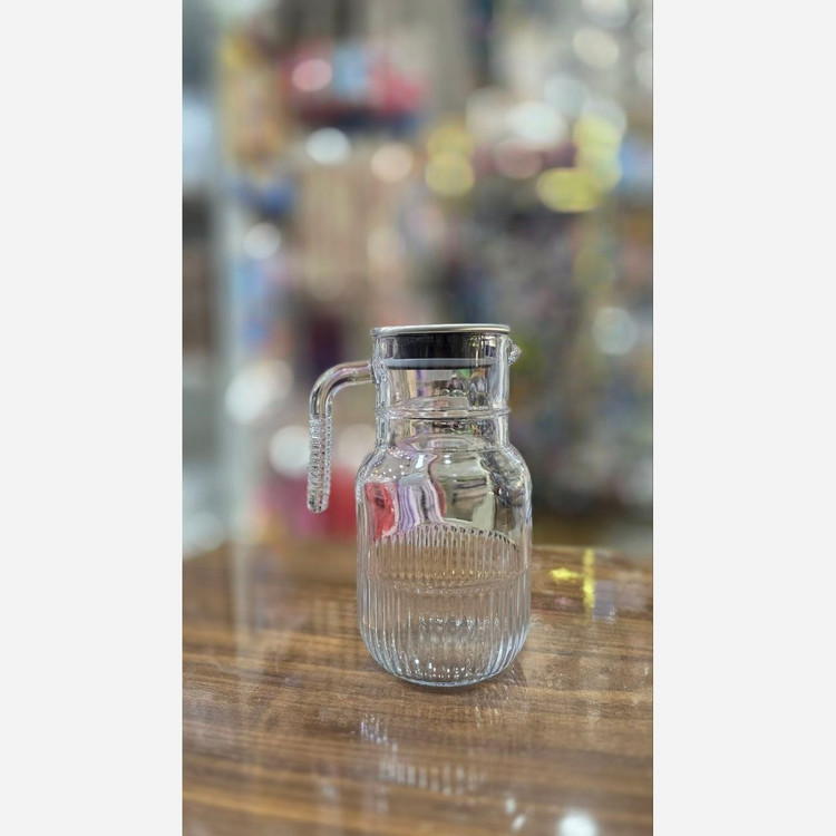 پارچ شیشه ای شیاردار پس کرایه