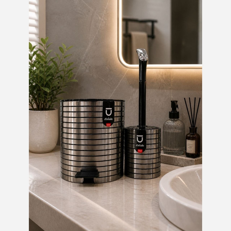 ست سطل و فرچه بهداشتی مدل تایلندی پس کرایه