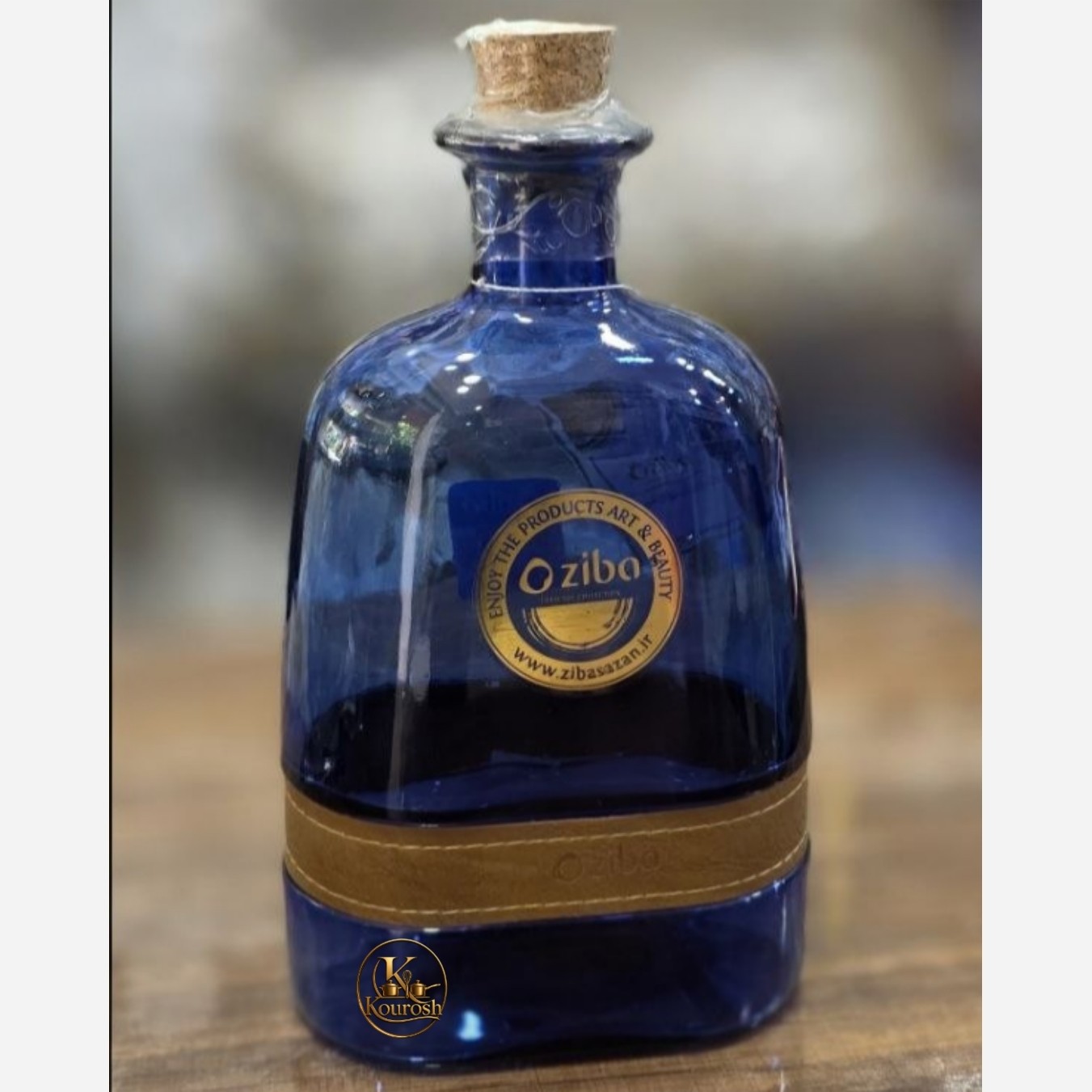 بطری شمشک درب چوب پنبه ای پس کرایه