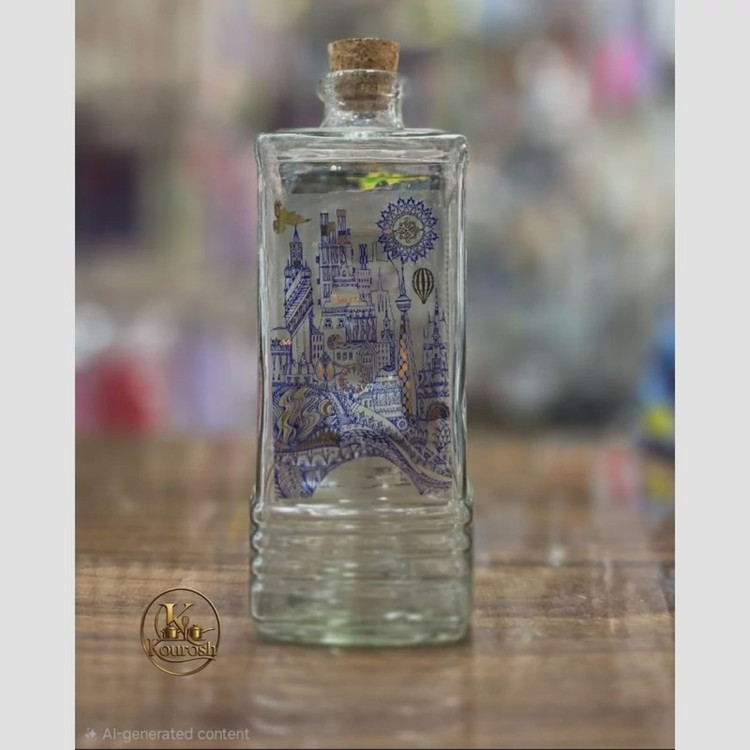 بطری آب شیشه ای دنزی پس کرایه