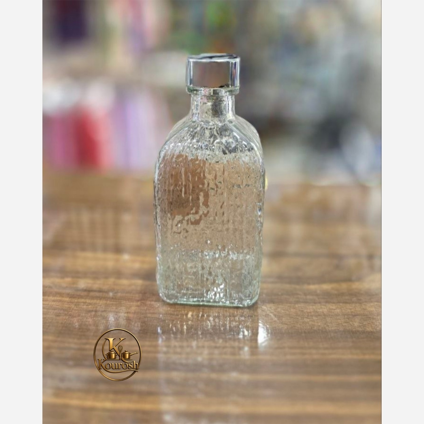 بطری اب شیشه ای جیکان پس کرایه